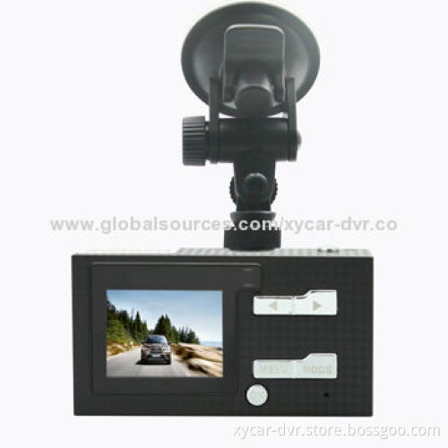 Car DVR, 1.5-inch TFT HD LCD Screen with Voice Broadcast Design, Support Seamless Loop Recording